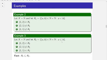 Intro to Proofs - Relations