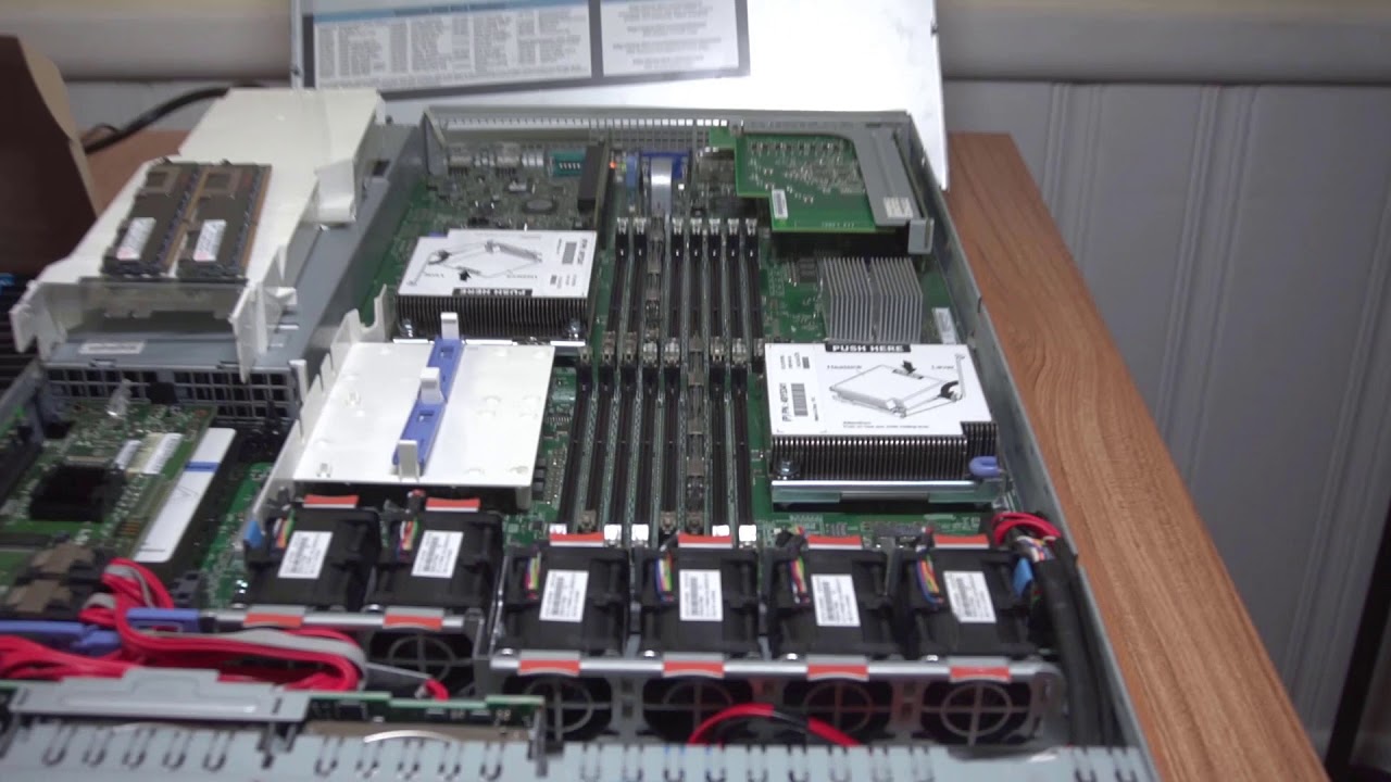 IBM server x 3550, install 64gb ram,load windows, 10 in detail - YouTube