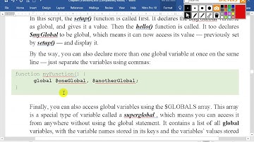 ការប្រើប្រាស់អថេរនៅក្នុង Function របស់ភាសា PHP (How to using Variable Scope in PHP)