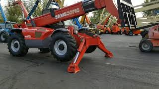 MANITOU MT1745 Telehandler Demo Video