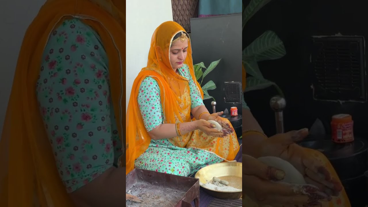 आज बना रहे है राजस्थानी कच्ची हल्दी की सब्जी और बाजरा रोटी | Kacchi Haldi aur Bajra ki Roti Marwadi