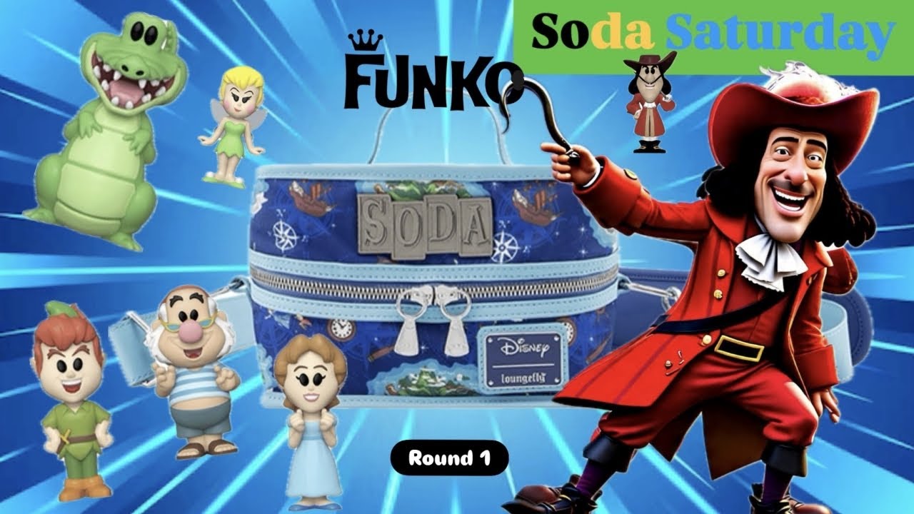 FUNKO Soda Saturday | The Peter Pan Loungefly Soda Cooler | LE 12000 | Round 1 