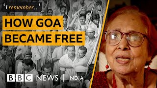 ‘I fought the Portuguese by starting a radio station’ | I remember how Goa was freed |BBC News India