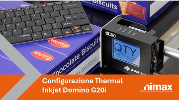 Nimax | Configurazione Thermal Inkjet Domino G20i