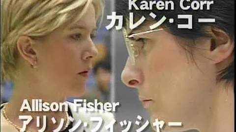 Allison Fisher vs Karen Corr  Women's world champi...