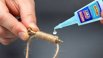 99% of People Don’t Know This! Pour Super Glue on a Thread and the Result Will Surprise You!