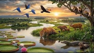 [The Wetland Sanctuary] Pantanal Brazil 8K Ultra-Photorealistic - Untouched wilderness