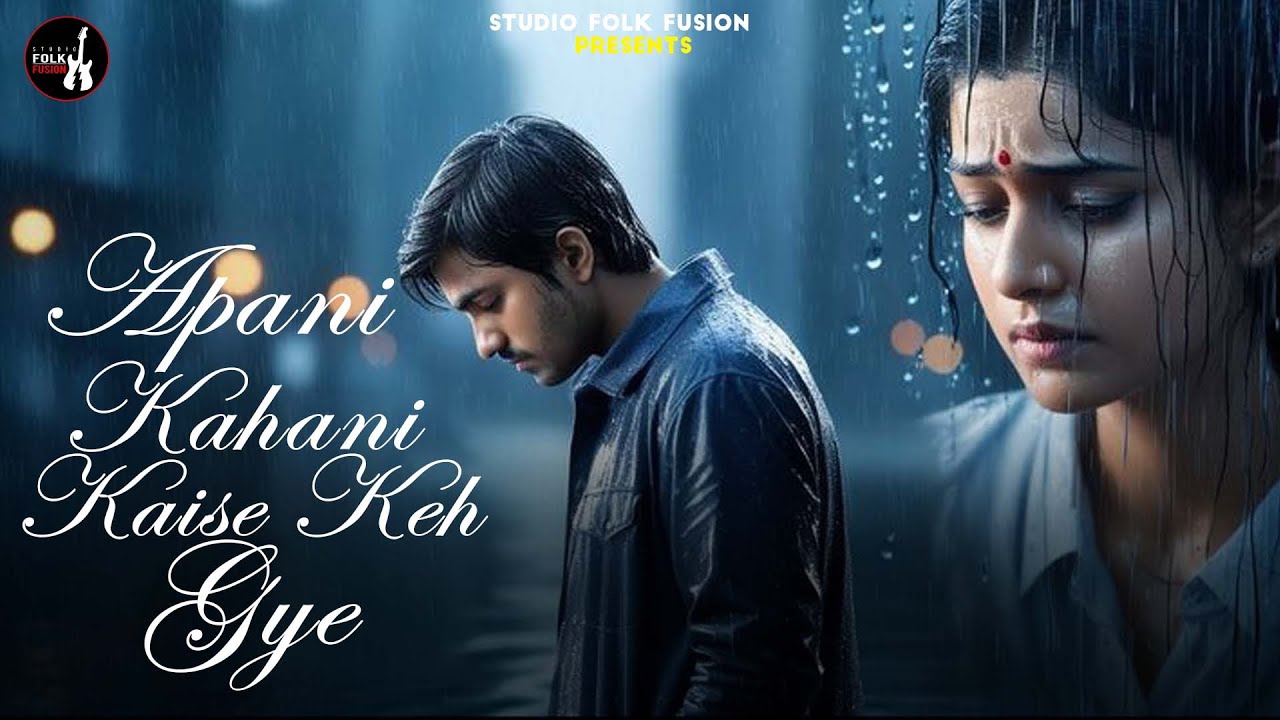 #Apni Kahani Kaise Kahain Gaye Full Lyrics Song |#hindi #song | A Heart ...