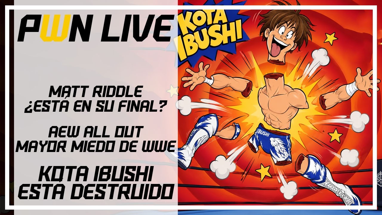 KOTA IBUSHI ARRIESGA su VIDA 🔴 EN VIVO | WWE CON MIEDO a AEW | MATT RIDDLE ESTÁ ACABADO