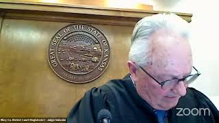 Riley Co District Court Magistrate I - Judge Malcolm s Personal Meeting Room