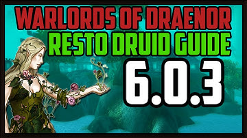 [WoW] 6.0.3 WoD Restoration Druid Guide (PVE)