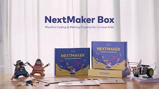 Next Maker Box: learn coding at home with fun steam projects