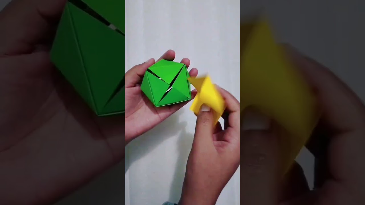 Paper craft# Pen stand of paper # Trending