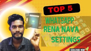 WhatsApp RENA NAWA NAWA SETTINGS screenshot 5