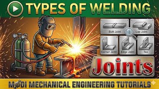 Types of Welding Joints | Weld Joints | Lap Joint | Butt Joint | Corner Joint | Tee Joint#metaljoint