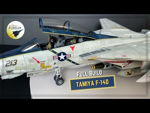 F-14 Tomcat 1/48スケールモデル F-14D Tomcat - Tamiya 1/48 Scale Model - VF-213 - YouTube