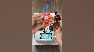 DIY BLDC Motor Control with Flysky FS-i6S #shorts