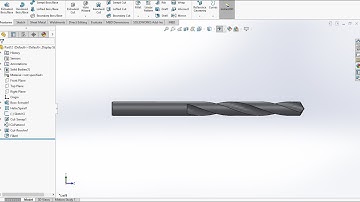 Drill Bit|Dowel Pin Drill|Tool Room Job|Solidwork| How To Make Drill Work In Solidwork
