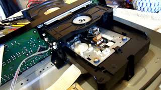Sony CDP-515 CDP (1994). CXD2562QCD, KSS-240A. Обзор, профилактика и ремонт CD проигрывателя.
