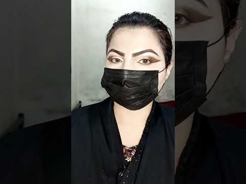 eyes makeup with filter background and achi Base 😂