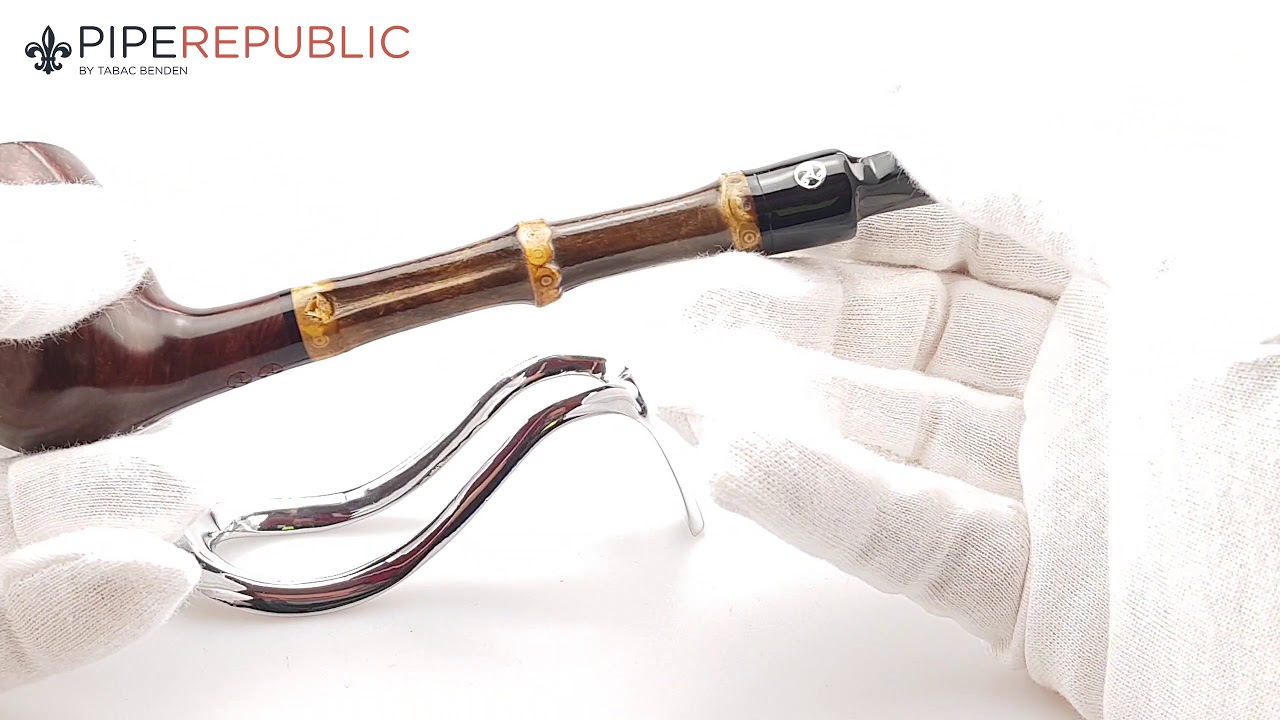 Rattray`s Bamboo Pfeifen Straight dunkelbraun Einzelstück