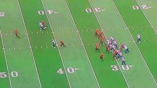 A. J. Brown first career catch 47 yard strike from Mariota, titans vs browns