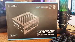 Lian Li SP1000P SFX PSU 1000W Platinum - Unboxing