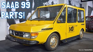 Meet the Electric Saab Delivery Van from the 1970's! 1968 Saab Delivery Van