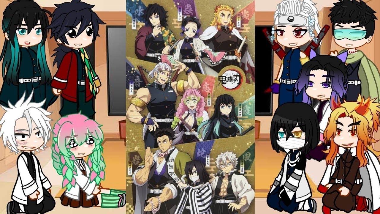 [FULL] Hashiras react to their fandom || Tiktok || KNY ||Demon Slayer || Funny || Gacha