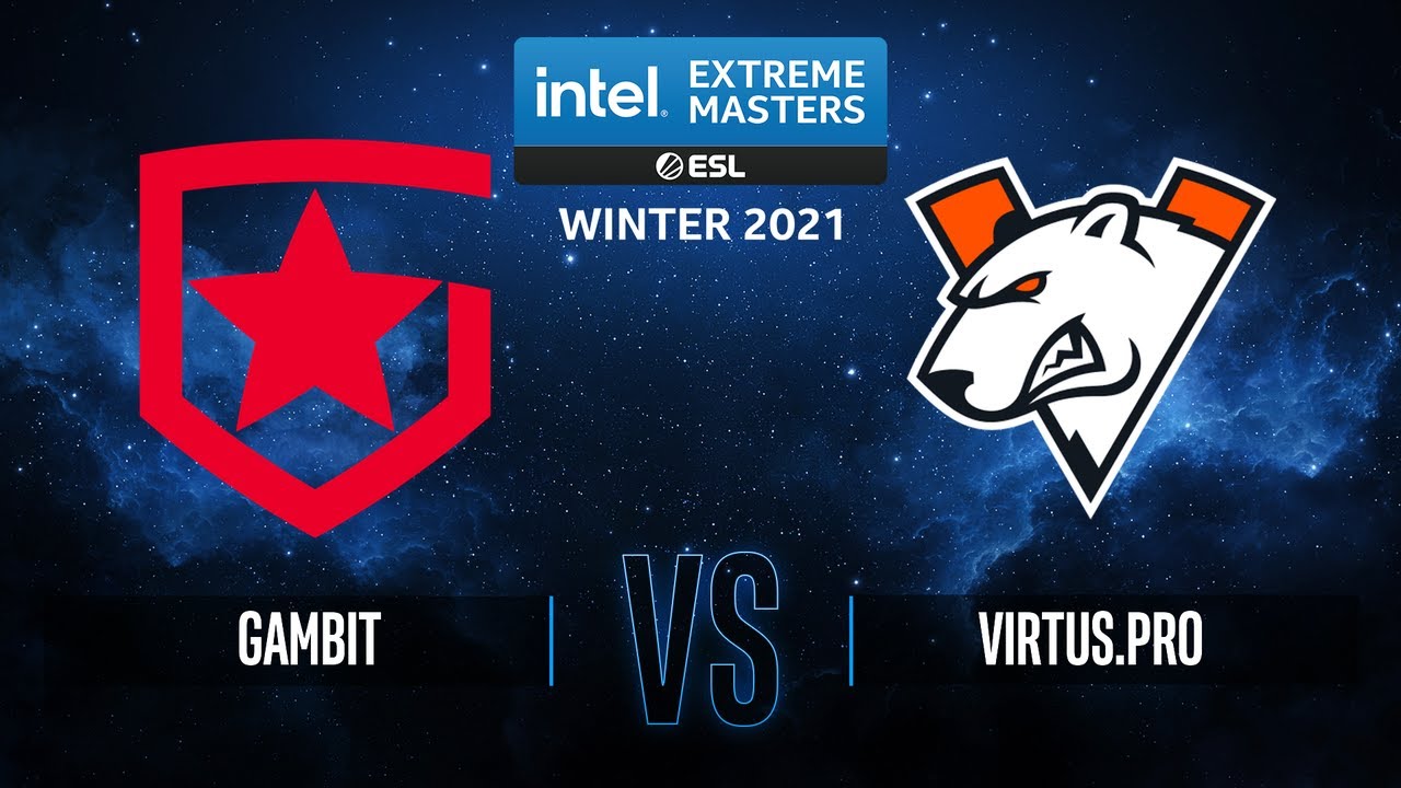 Gambit vs. Virtus.pro - Map 1 Dust2 - IEM Winter 2021