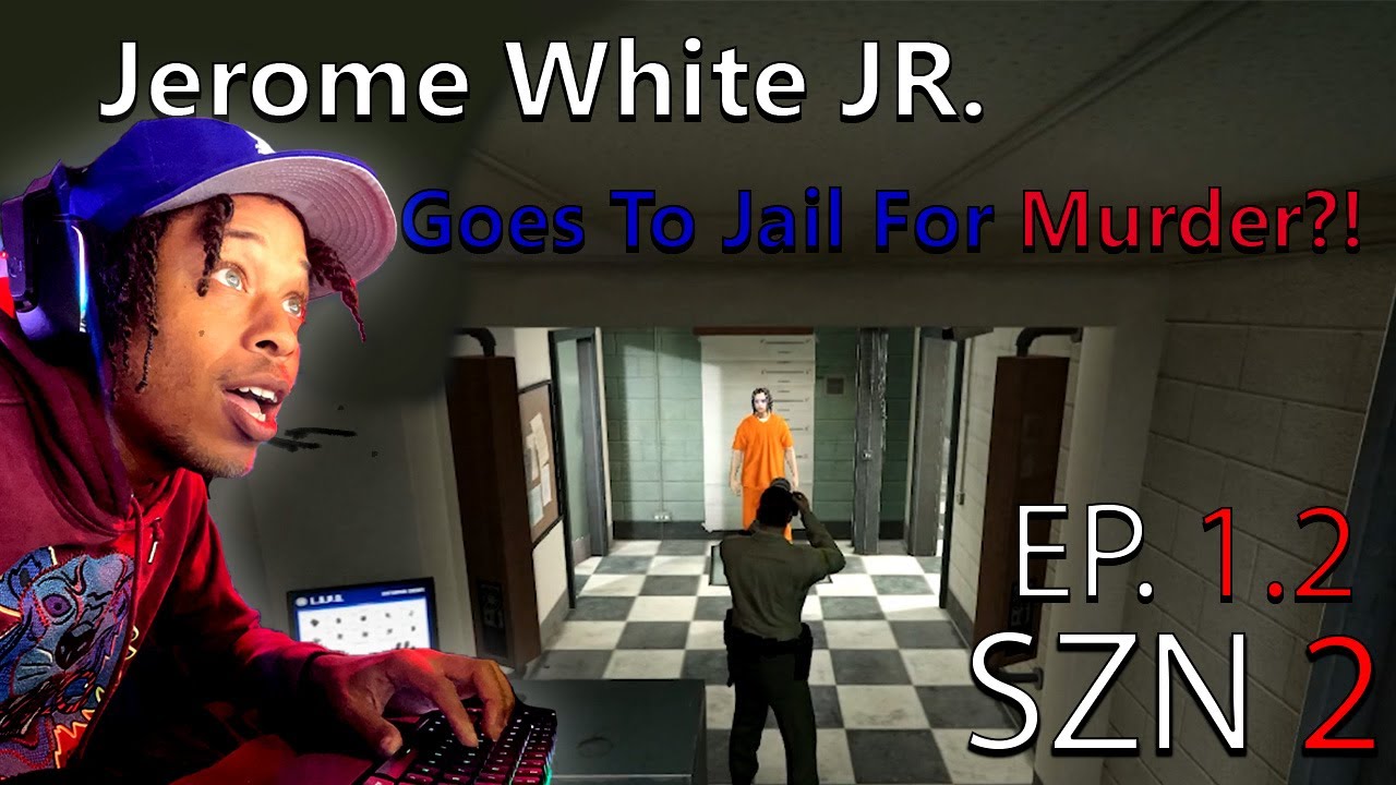 Episode 1.2 Jerome White Jr. Goes To Jail For Murder?! GTA RP GRIZZLEY WORLD WHITELIST
