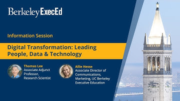 Information session on Berkeley Executive Education’s Digital Transformation program