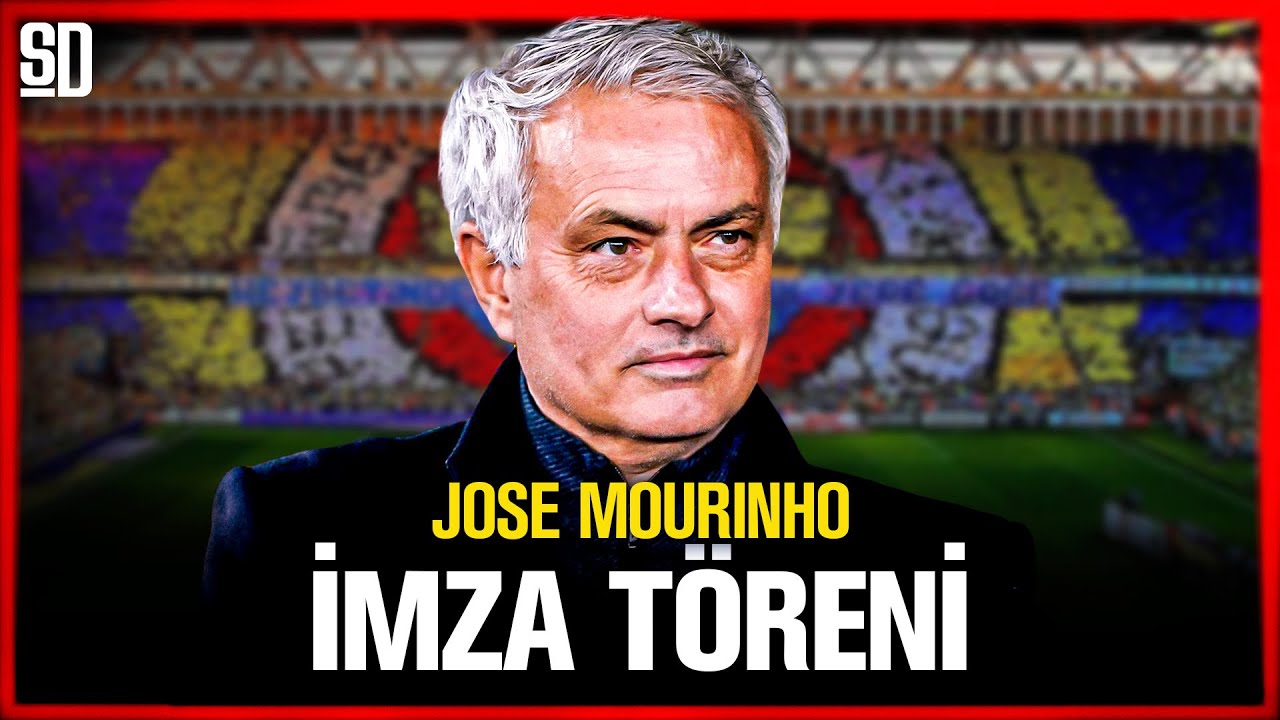 Teknik Direktörümüz Jose Mourinho'nun İmza Töreni | Güncel