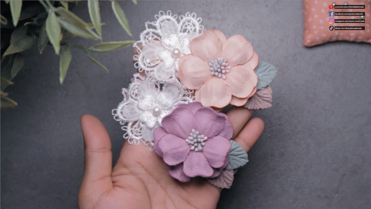 DIY Baby Headband Flower Headband YouTube