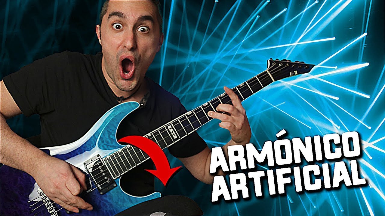 🎸 COMO HACER ARMÓNICOS ARTIFICIALES con Guitarra Eléctrica 🤯 (5 TRUCOS)