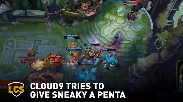 Cloud9 Tries to Give Sneaky a Penta - DayDayNews