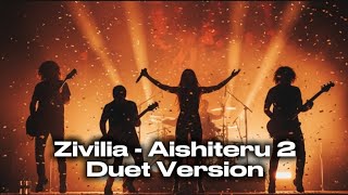 Aishiteru 2 – Zivilia | Cover Duet AI Versi Terbaru | Bikin Baper!