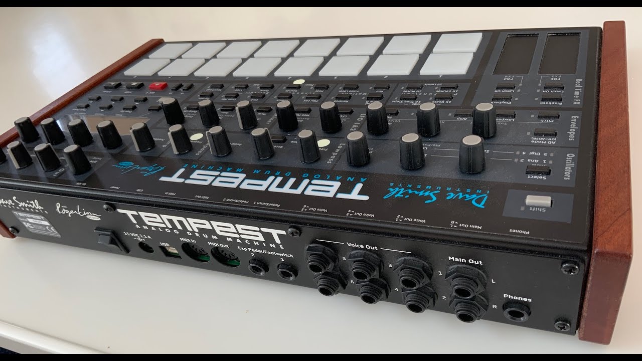 DSI Tempest Solo Beat making - YouTube