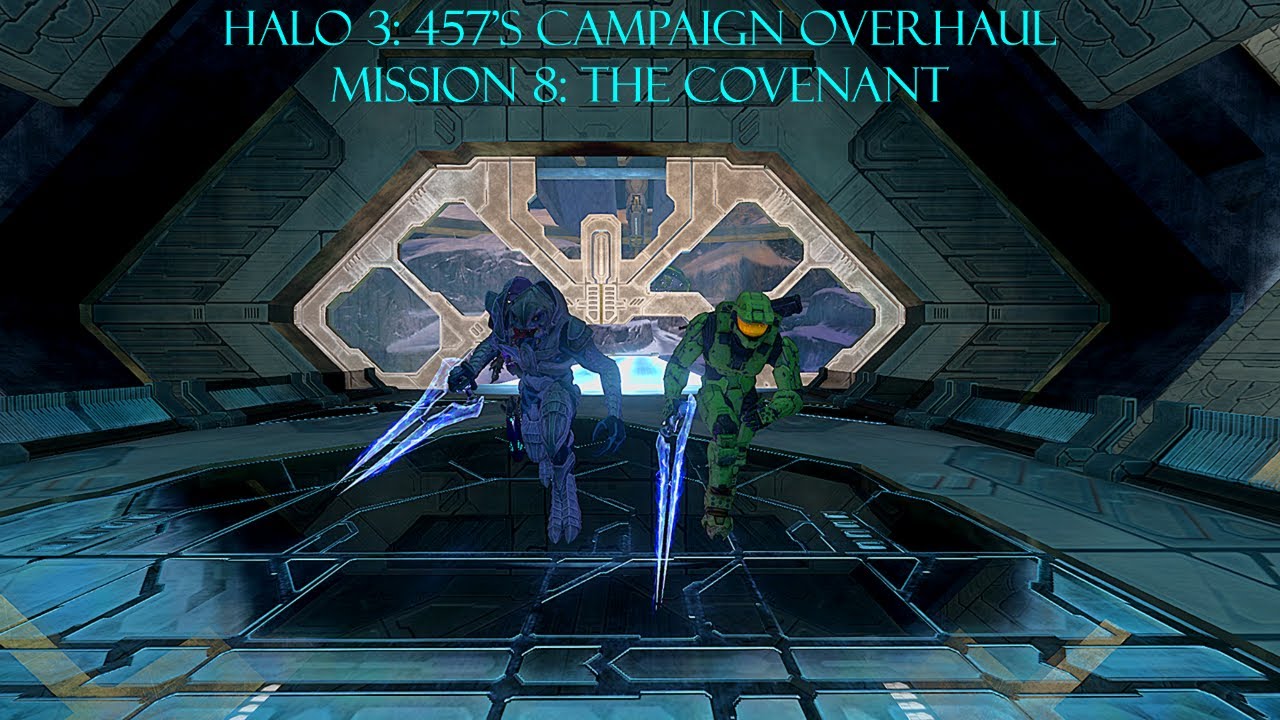 Halo 3: 457's Campaign Overhaul-Mission 8: The Covenant - YouTube
