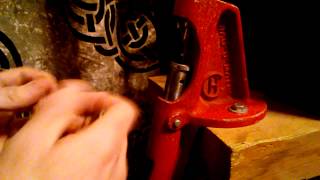 How to use a Swag-o-matic swaging press