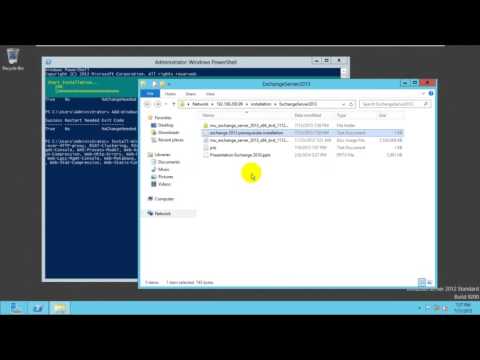 install exchange server 2013 in window server 2012; exchange 2013 complete install in server 2012