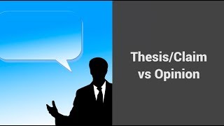 Full MOOC USSV101x | Hard Reading, Good Writing | Thesis / Claim vs. Opinion News