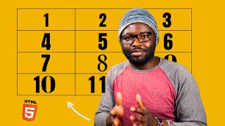 How to create a simple table in HTML
