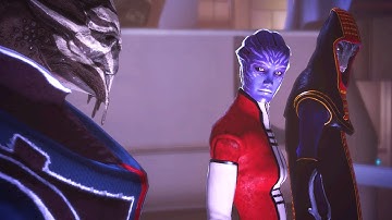 First Meeting of Shepard with the Citadel Council (Mass Effect 1)