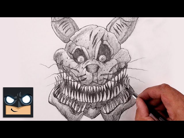 Como PINTAR a 😱TWISTED BONNIE🐰 de FIVE NIGHTS AT FREDDYS/How to PAINT  TWISTED BONNIE 