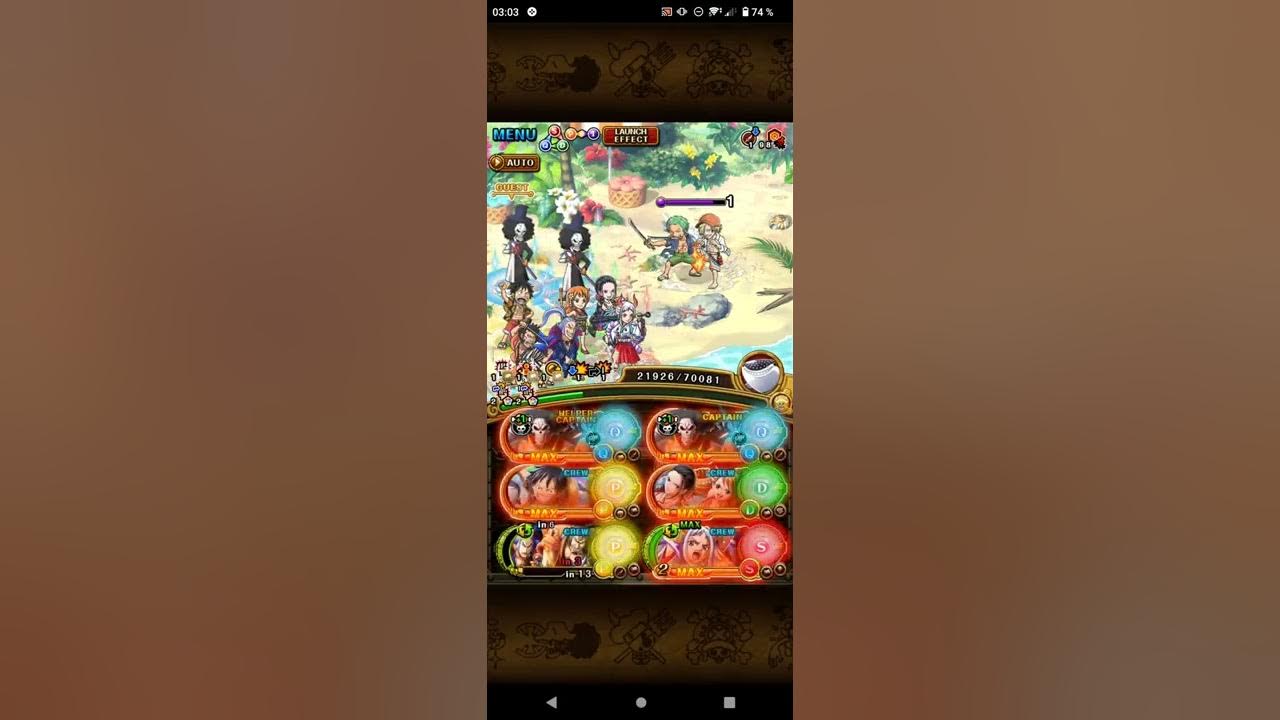 OPTC CLASH VS JINBEI!!! V2 BROOK TEAM (ONE PIECE TREASURE CRUISE) YouTube