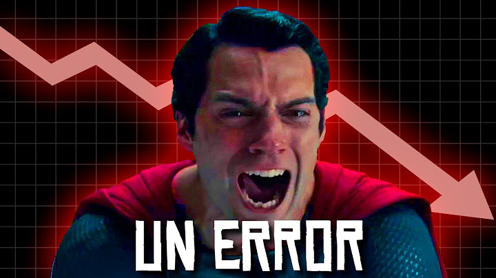 Por esto el SUPERMAN de Henry Cavill FRACASÓ