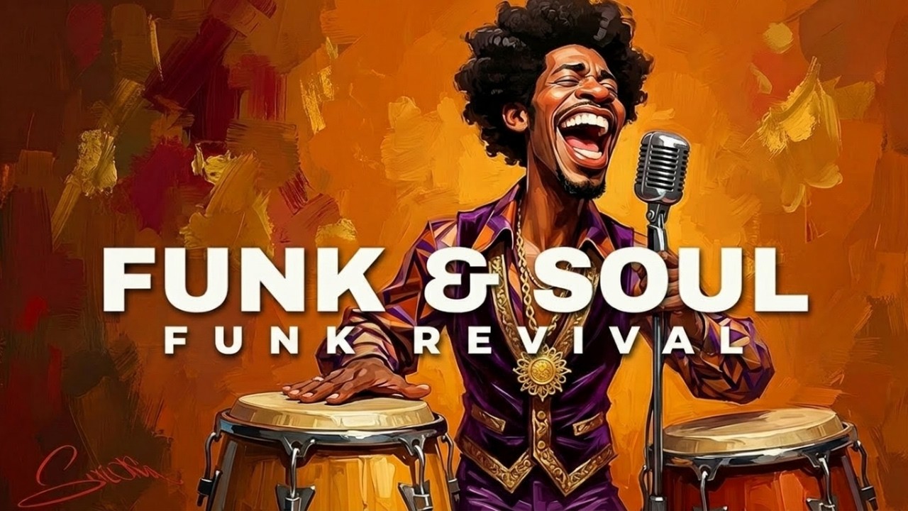 🔴 24/7 Retro Soul Music 🎷 Smooth Deep Funk Radio for Work, Study