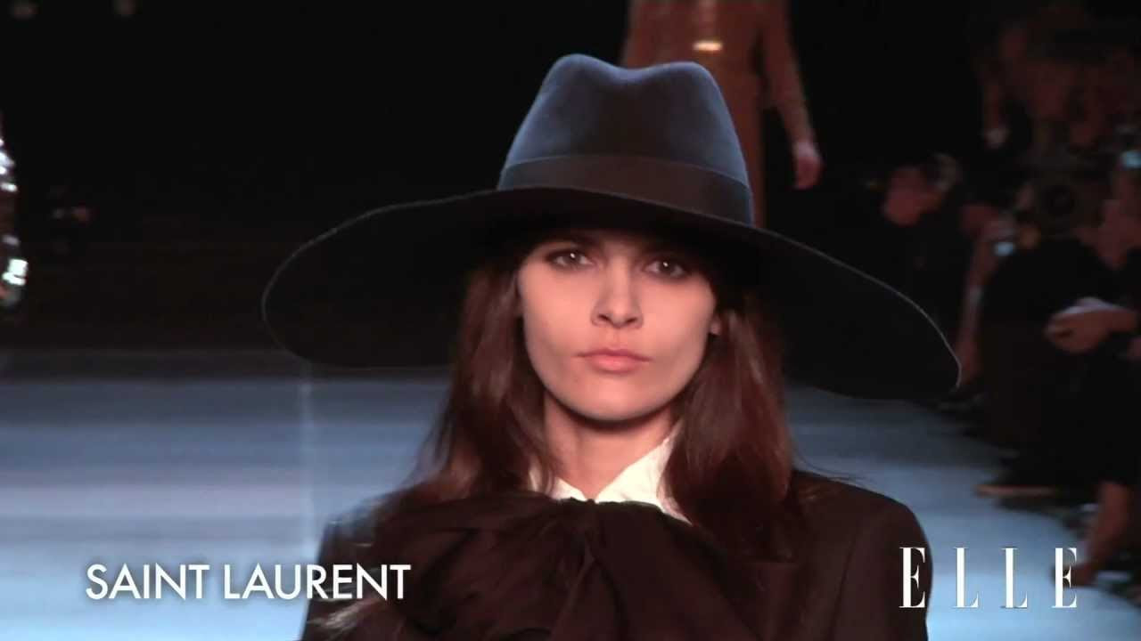 Saint Laurent SS2013 PARIS collection - YouTube