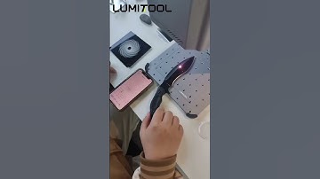 LumiTool F20 Metal engraving: engrave on a cool knife! #laserengraving #laseretched#metalengraving